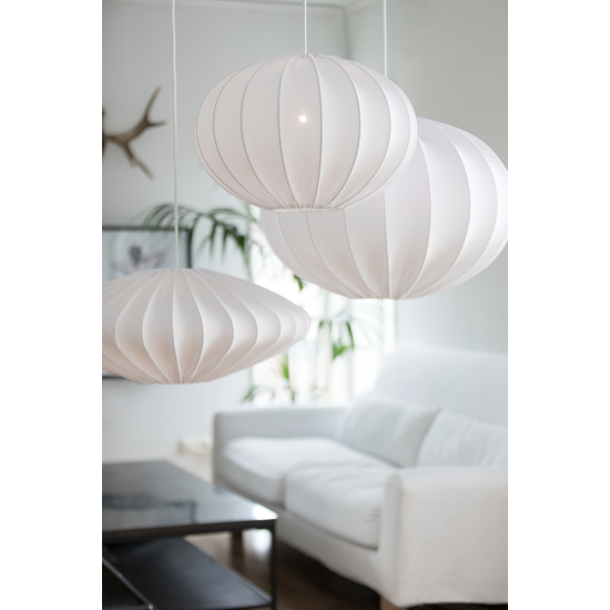 Boll 40 Oval Bomull Jersey Vit 40cm Boll 40 Oval Bomull Jersey Vit 40cm