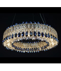 Allure 10-12 ljus bohemia kristallkrona guld/silver 70-100 cm
