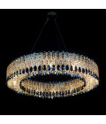 Allure 10-12 ljus bohemia kristallkrona guld/silver 70-100 cm
