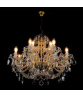 Classe 3-36 ljus bohemia kristallkrona guld/silver 45-120 cm