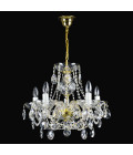 Classe 3-36 ljus bohemia kristallkrona guld/silver 45-120 cm