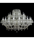 Classe 3-36 ljus bohemia kristallkrona guld/silver 45-120 cm