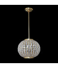 Macau 1-12 ljus bohemisk kristallkrona guld/silver 30-150 cm