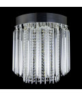 Helsinki 5-9 ljus bohemia kristallkrona guld/silver 40-50 cm