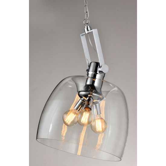 Kylie Ceiling Light Silver 3-light 50cm Kylie Ceiling Light Silver 3-light 50cm