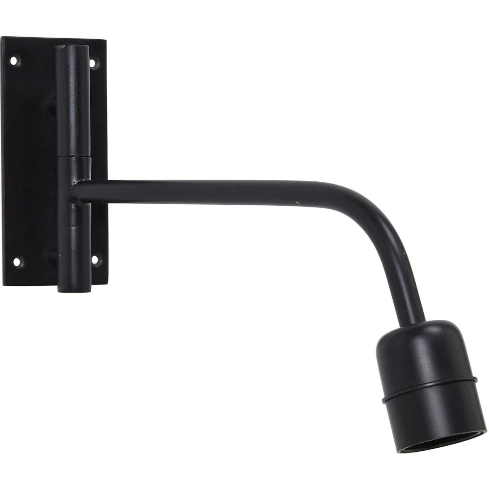 Base Wall Lamp Black 34cm