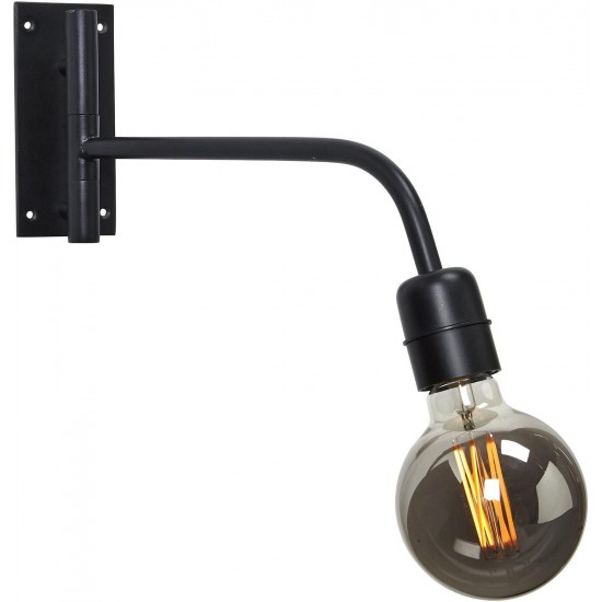 Base Wall Lamp Black 34cm Base Wall Lamp Black 34cm