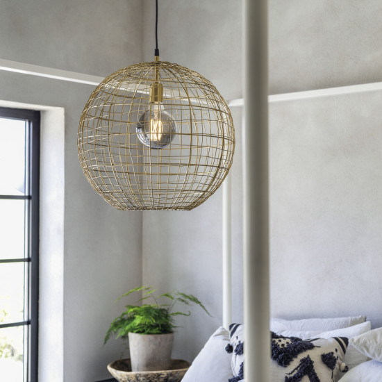 Corby ceiling light Chrome 46 cm Corby ceiling light Chrome 46 cm