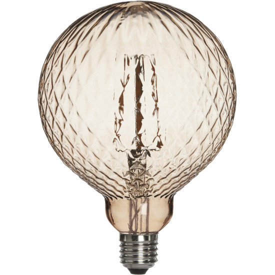 Elegance LED Globe Cristal 125mm Brown