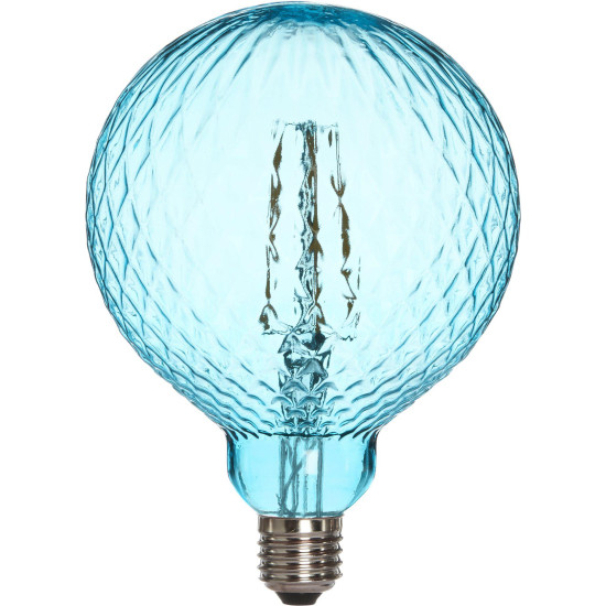 Elegance LED Globe Cristal 125mm Turquoise