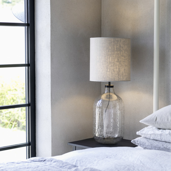 Groove Table Lamp Clear/Foil Effect 40 cm  Groove Table Lamp Clear/Foil Effect 40 cm