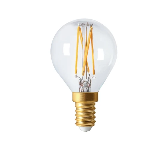 Elect LED Filament E14 Bulb, 3,5W clear