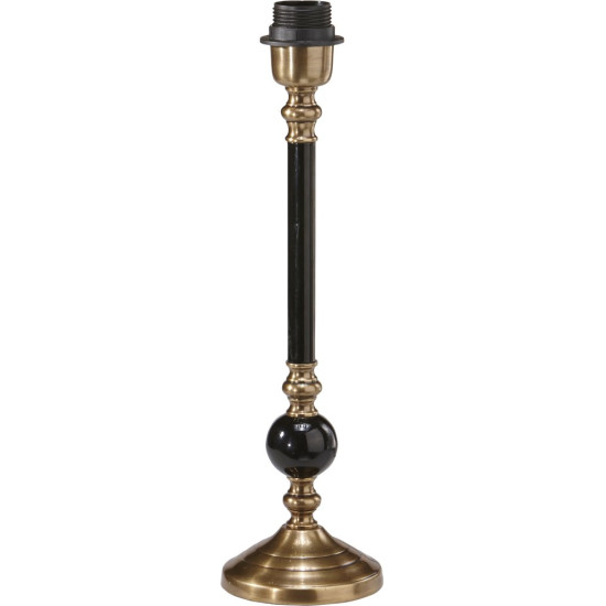 Abbey Table Lamp Black/Antique brass 40cm Abbey Table Lamp Black/Antique brass 40cm