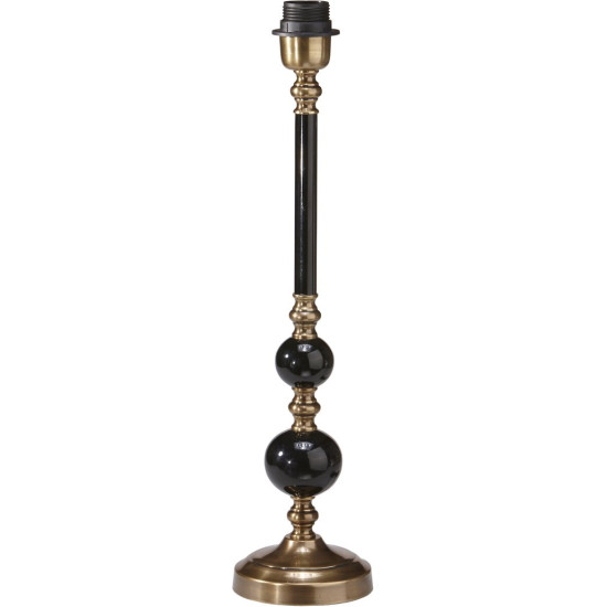 Abbey Table Lamp Black/Antique brass 50cm Abbey Table Lamp Black/Antique brass 50cm