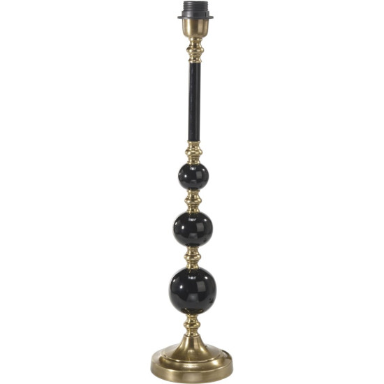 Abbey Table Lamp Black/Antique brass 60cm Abbey Table Lamp Black/Antique brass 60cm