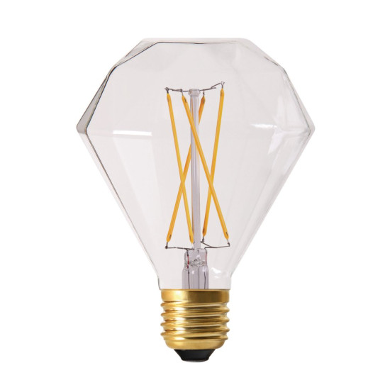 Elect LED Filament Diamond, 4W, Clear