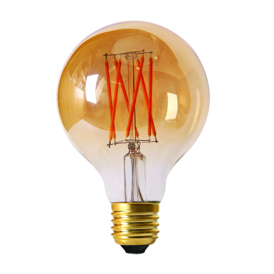 Elect LED Filament Globe 80mm, 2,5Wgold