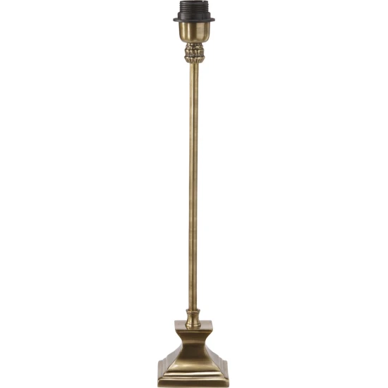 Lili Lampfot Antikmässing 53cm