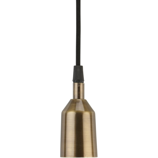 Notice Takupphänge Antikmässing 9 cm