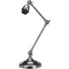 Pauline Lampfot Antiksilver 36-66 cm