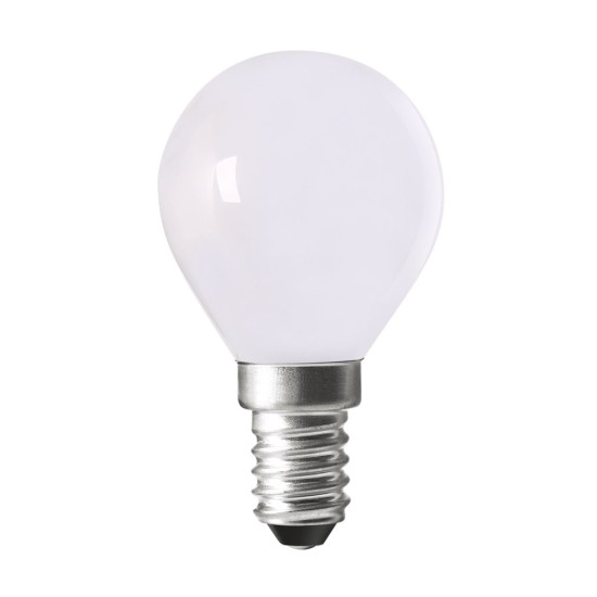 Pearl LED Filament E14 Bulb, 3,5W Opal