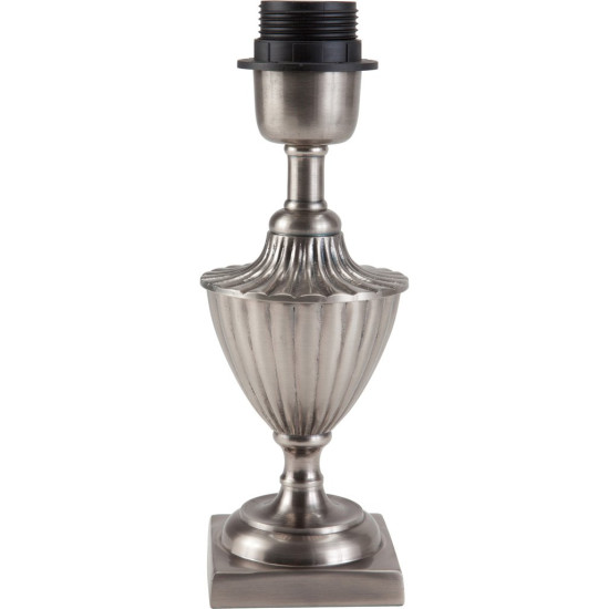 Pollino Lampfot Antiksilver 24 cm Pollino Lampfot Antiksilver 24 cm