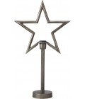 Raw Star on base Råsilver 78cm