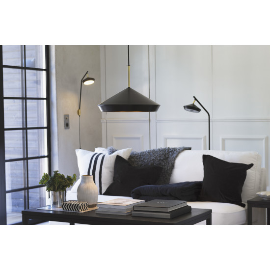 Geometri Vägglampa 53cm Vit/Guld Geometri Vägglampa 53cm Vit/Guld