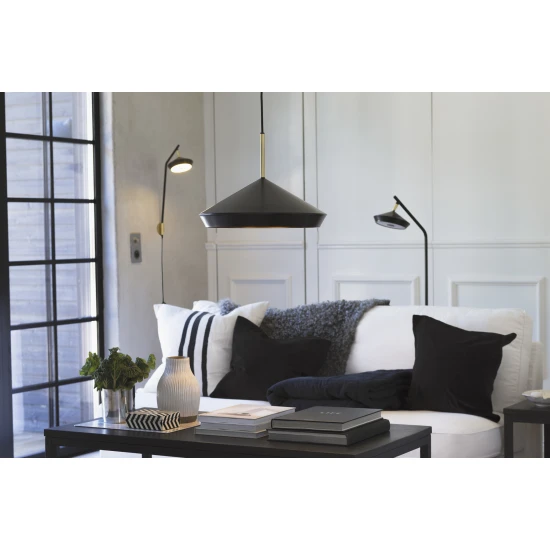 Geometri Wall Light 53cm White/Gold