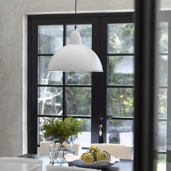 Classic Taklampa Vit 35 cm Classic Taklampa Vit 35 cm