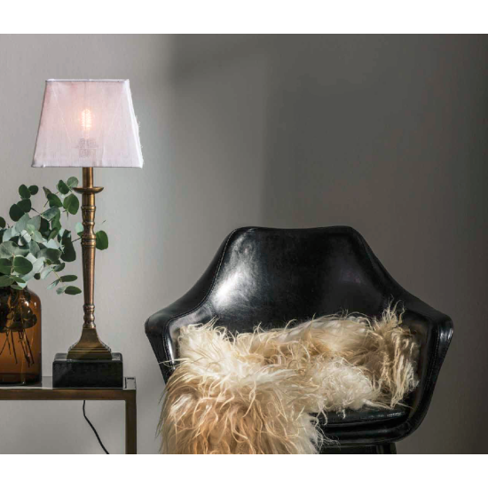 Salong Lampfot Svart Fyra storlekar