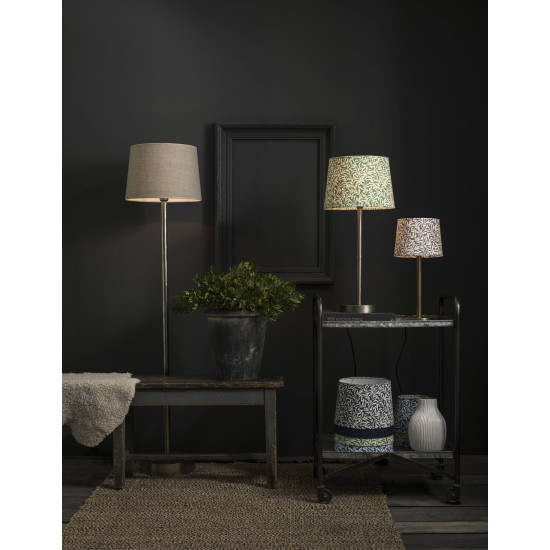 Columbus Table Lamp Raw Silver  35cm Columbus Table Lamp Raw Silver  35cm