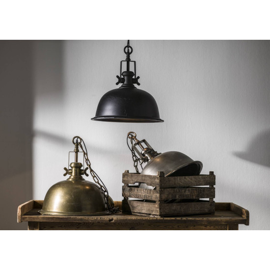 Leeds Taklampa Råsvart 50cm- 60% rabatt