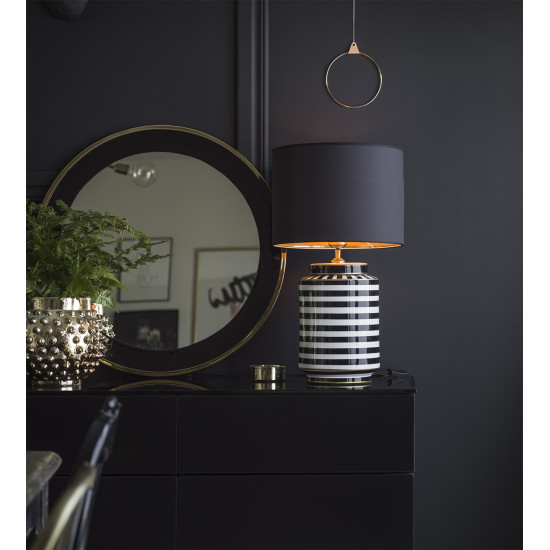 Gatsby Tablelamp Black/White Gatsby Tablelamp Black/White