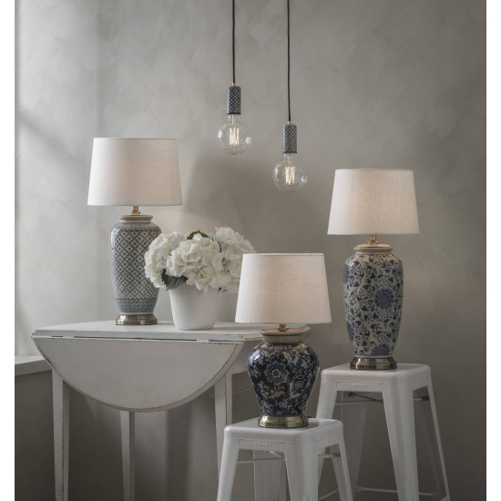 Li Jing Table Lamp China Navy 49cm Li Jing Table Lamp China Navy 49cm