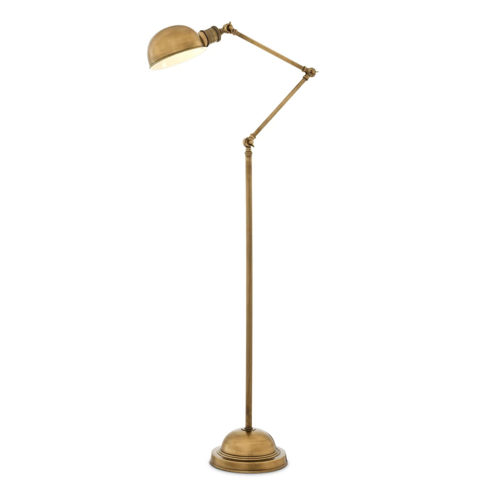 Soho golvlampa mässing 140cm Eichholtz Soho golvlampa mässing 140cm