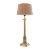 Cologne S bordslampa mässing/beige 53 cm Cologne S bordslampa mässing/beige 53 cm
