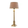 Cologne S bordslampa mässing/beige 53 cm