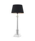 Cologne S bordslampa nickel/svart 53cm