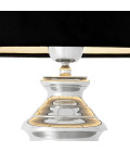 Trophy bordslampa nickel/svart 63,5cm