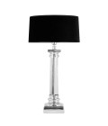 Metropolis bordslampa klar/nickel/svart 73cm