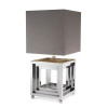 Bellagio bordslampa nickel/grå 65 cm Bellagio bordslampa nickel/grå 65 cm