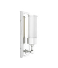 Valentine Wall Lamp Nickel/Glass 38cm Eichholtz Valentine Wall Lamp Nickel/Glass 38cm