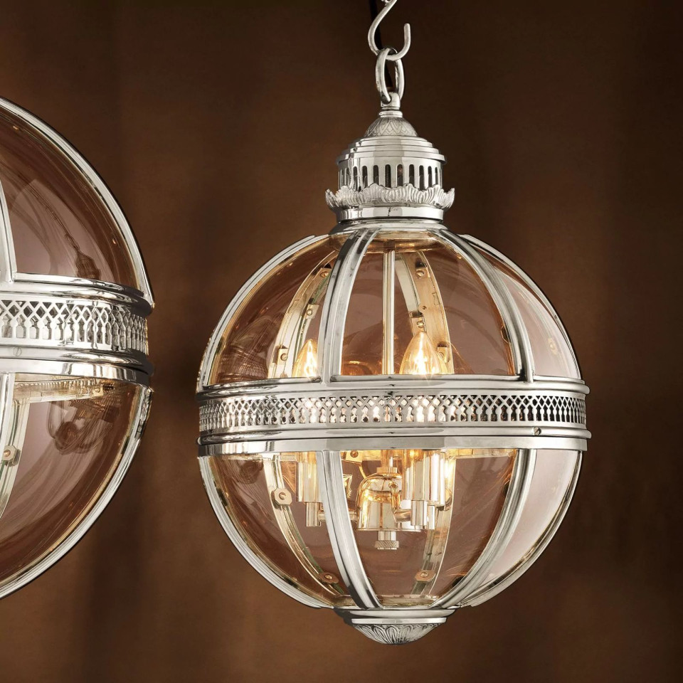 Residential S ljuskrona nickel/glas 30cm
