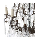 Château De Wideville  antik mässing/glas 60 cm