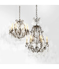 Château De Wideville  antik mässing/glas 60 cm