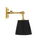 Wentworth Single Wall Lamp Gold/Black 26cm Eichholtz Wentworth Single Wall Lamp Gold/Black 26cm
