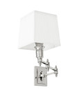 Lexington Swing vägglampa nickel/vit 27cm