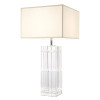 Universal bordslampa kristall/vit 88,5 cm Universal bordslampa kristall/vit 88,5 cm