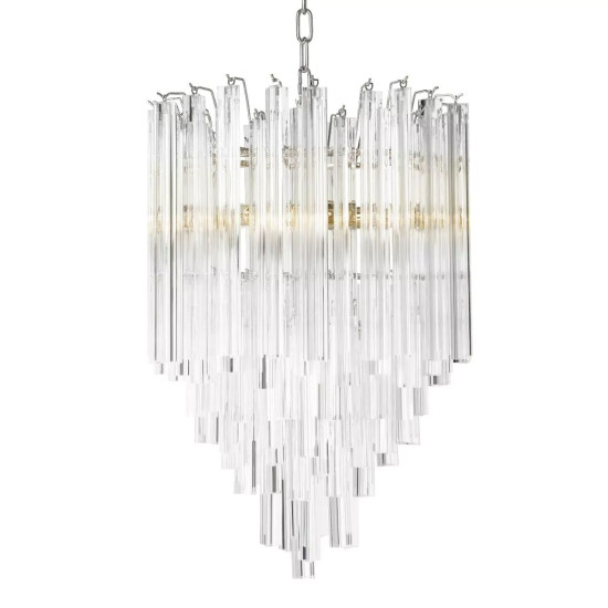 Salerno takkrona nickel/klar 42 cm Salerno takkrona nickel/klar 42 cm